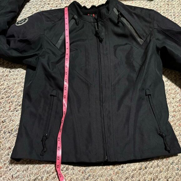 Women's FIRSTGEAR Padded Contour TEX Motocycle Jacket- Size Large - Picture 12 of 14